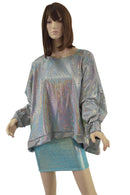 Prism Long Sleeve Pullover Poncho - Coquetry Clothing