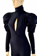 Puffed Sleeve "Victoria" Catsuit - Coquetry Clothing