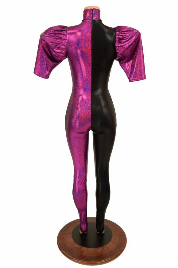 Puffed Sleeve "Victoria" Catsuit - Coquetry Clothing