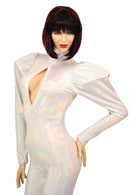 Puffed Sleeve "Victoria" Catsuit - Coquetry Clothing