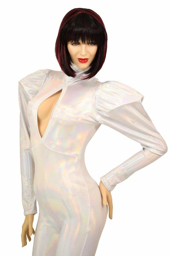 Puffed Sleeve "Victoria" Catsuit - Coquetry Clothing