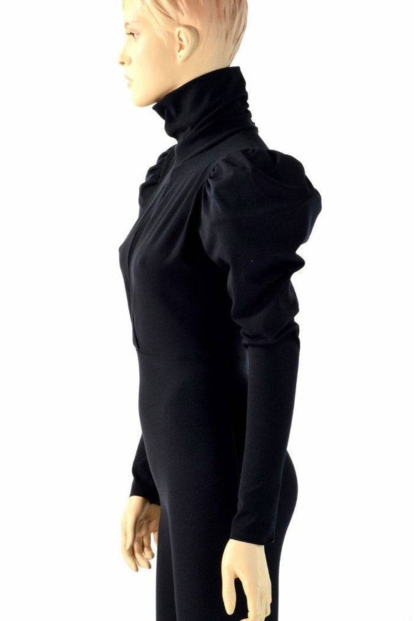 Puffed Sleeve "Victoria" Catsuit - Coquetry Clothing