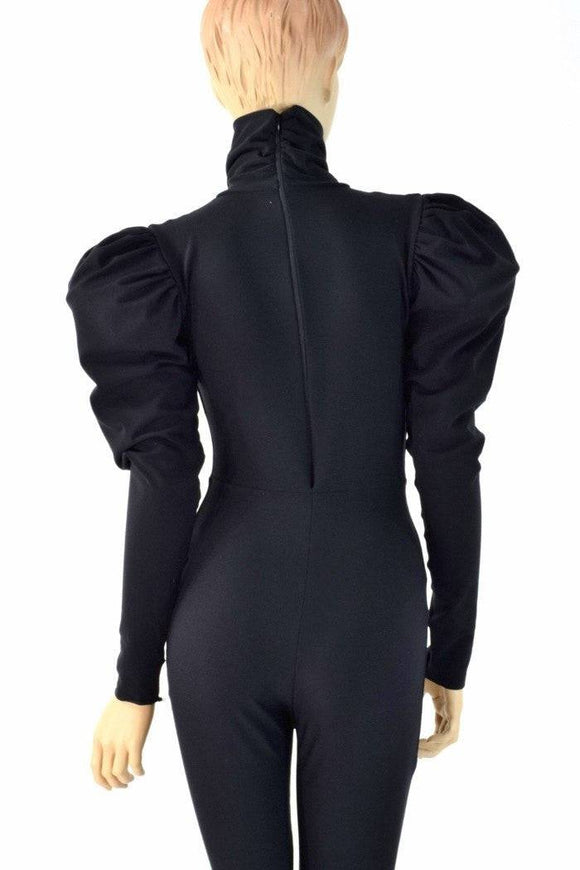 Puffed Sleeve "Victoria" Catsuit - Coquetry Clothing