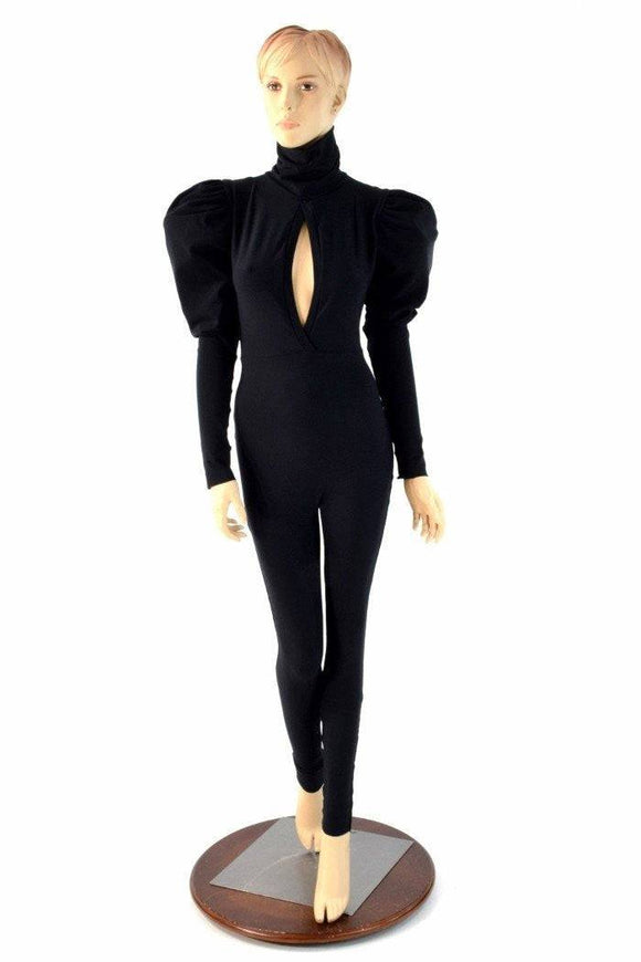 Puffed Sleeve "Victoria" Catsuit - Coquetry Clothing