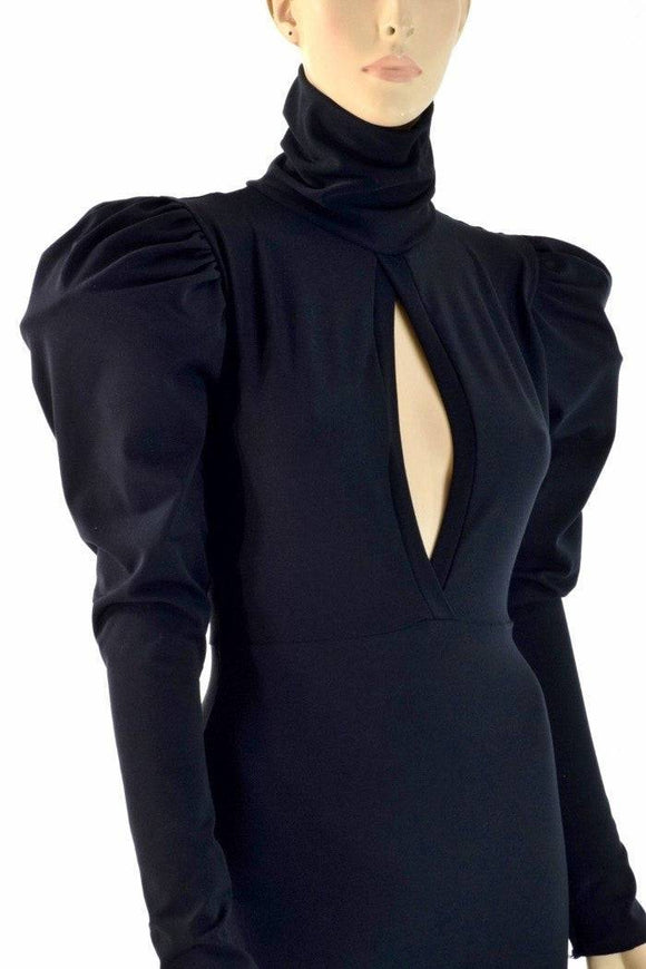 Puffed Sleeve "Victoria" Catsuit - Coquetry Clothing