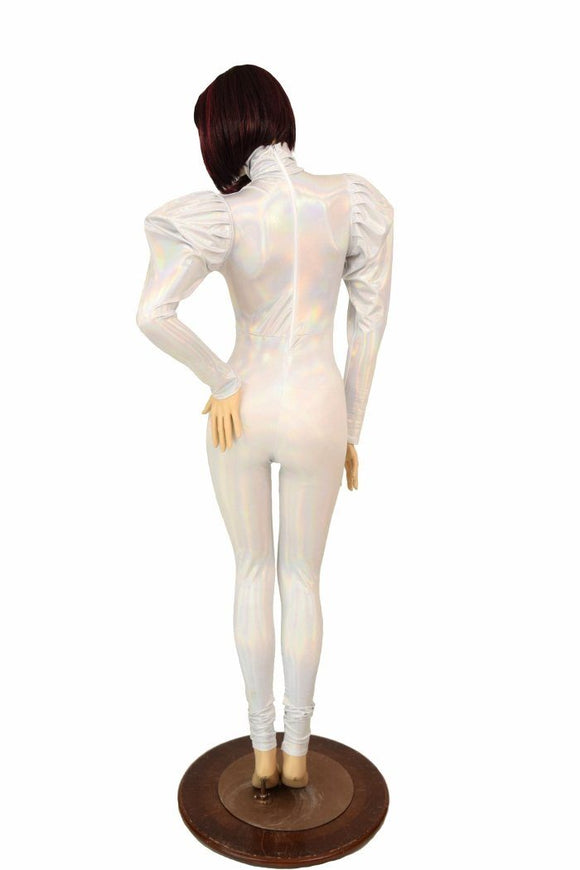 Puffed Sleeve "Victoria" Catsuit - Coquetry Clothing