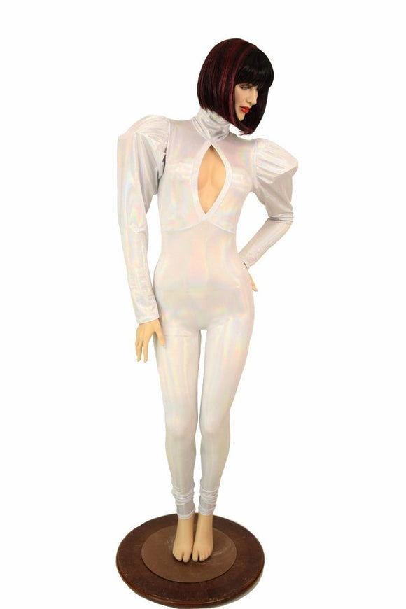 Puffed Sleeve "Victoria" Catsuit - Coquetry Clothing