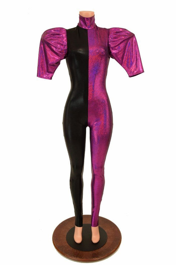 Puffed Sleeve "Victoria" Catsuit - Coquetry Clothing