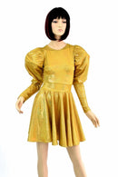 Puffed Sleeve "Victoria" Dress - Coquetry Clothing