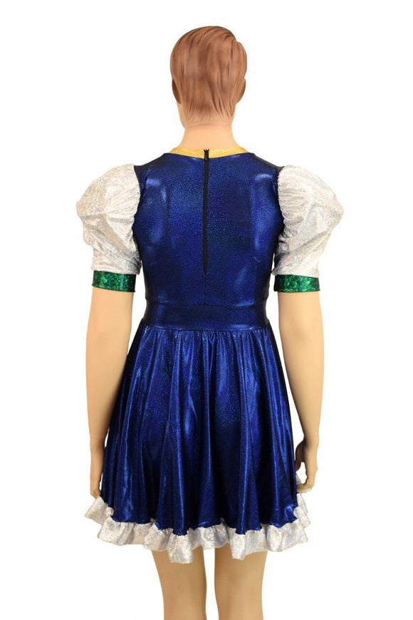 Puffed Sleeve "Victoria" Dress - Coquetry Clothing