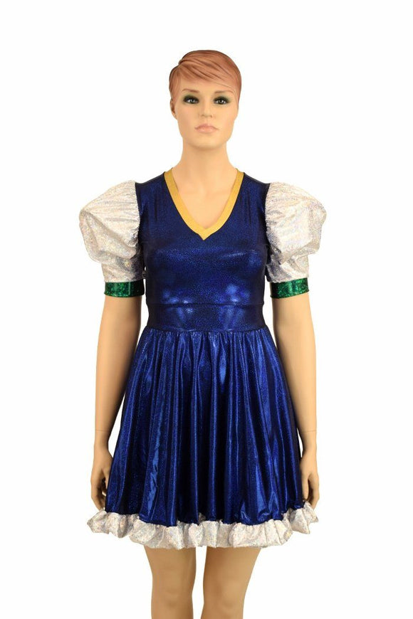 Puffed Sleeve "Victoria" Dress - Coquetry Clothing