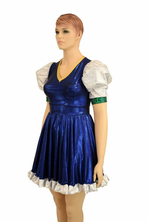 Puffed Sleeve "Victoria" Dress - Coquetry Clothing
