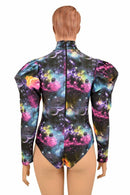 Puffed Sleeve "Victoria" Galaxy Romper - Coquetry Clothing