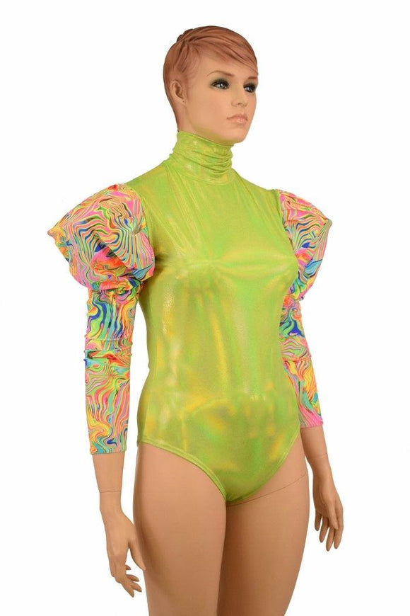 Puffed Sleeve "Victoria" Romper - Coquetry Clothing