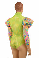 Puffed Sleeve "Victoria" Romper - Coquetry Clothing