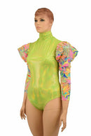 Puffed Sleeve "Victoria" Romper - Coquetry Clothing