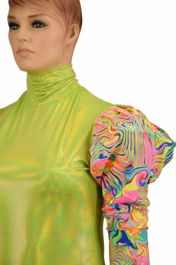 Puffed Sleeve "Victoria" Romper - 6