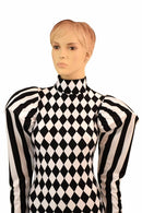 Puffed "Victoria" Sleeve Puddle Train Gown - Coquetry Clothing