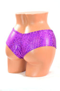 Purple Fish Cheeky Booty Shorts - 2