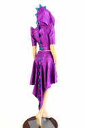 Purple Fish Scale Fabric - 6