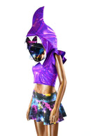 Purple & Galaxy Shark Set - Coquetry Clothing