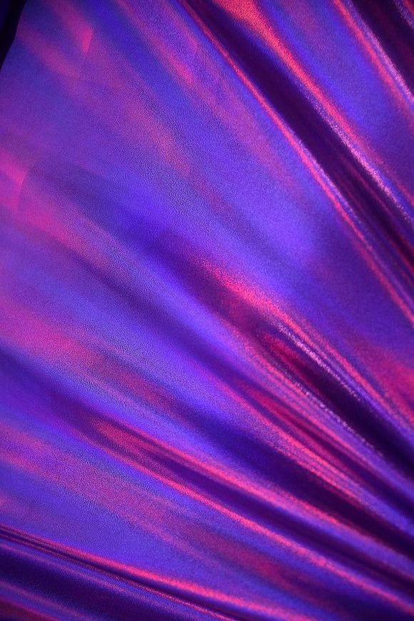 Purple Holographic Bat Pasties - Coquetry Clothing