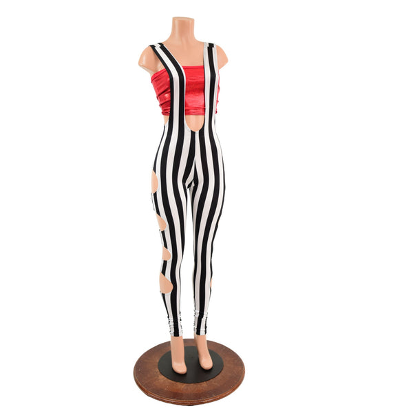 Quad Cutout Suspender Leggings (Top sold separately) - 2