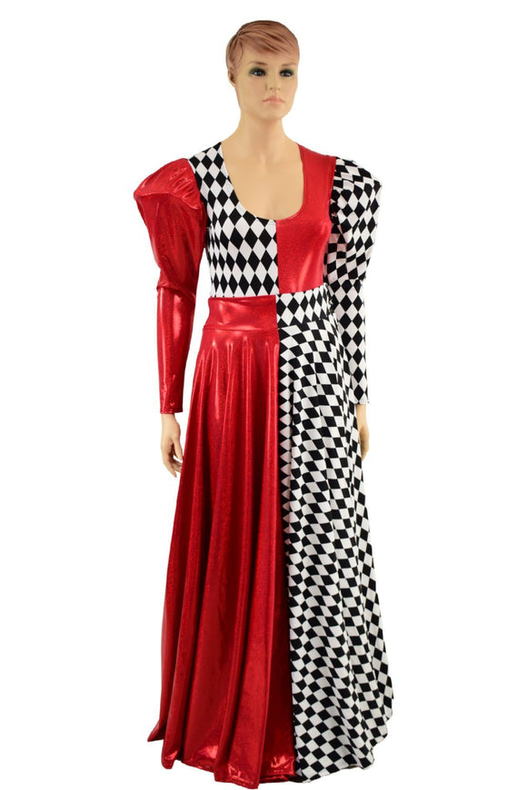 Queen of Cards 2PC Romper & Breakaway Skirt Set - Coquetry Clothing