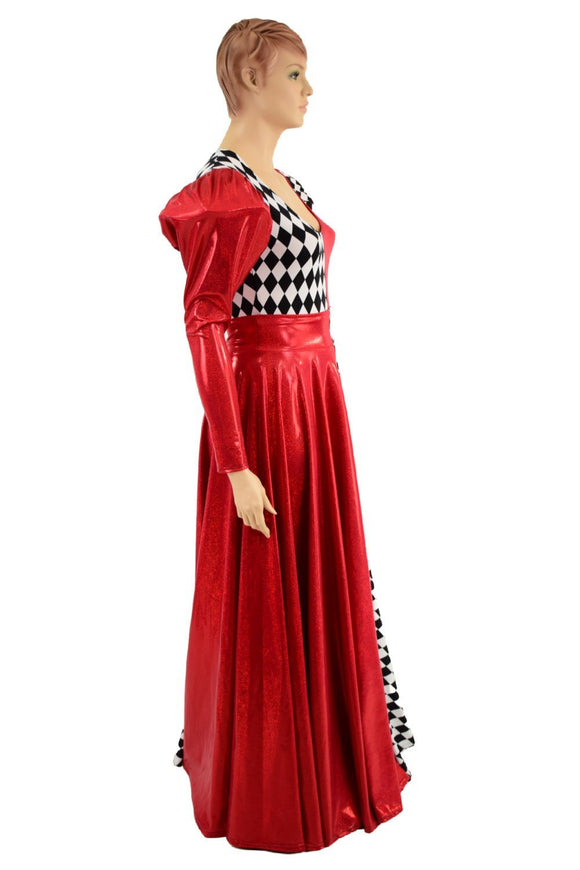 Queen of Cards 2PC Romper & Breakaway Skirt Set - Coquetry Clothing