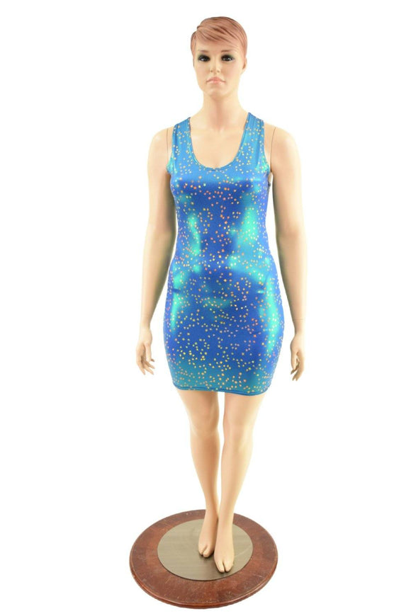 Racerback Bodycon Dress in Stardust - Coquetry Clothing