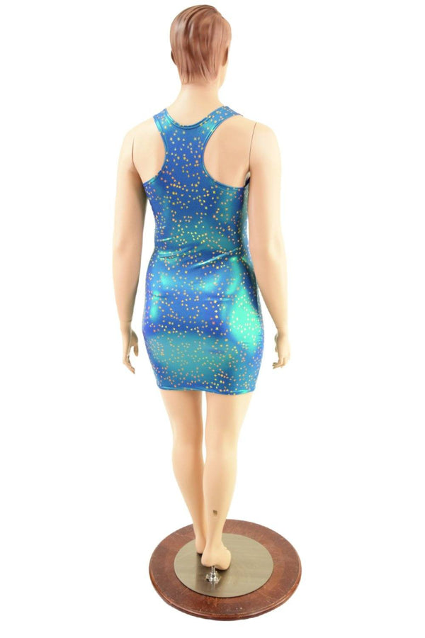 Racerback Bodycon Dress in Stardust - 3