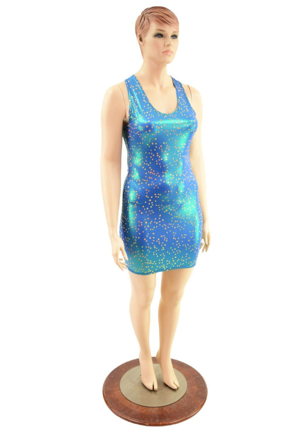 Racerback Bodycon Dress in Stardust - 4