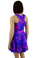 Radiant Rainforest Racerback Skater Dress - Coquetry Clothing