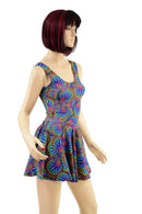 Radioactive Fit and Flare Pocket Romper - Coquetry Clothing