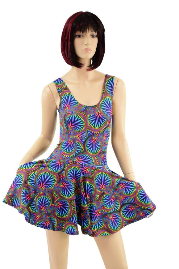 Radioactive Fit and Flare Pocket Romper - Coquetry Clothing
