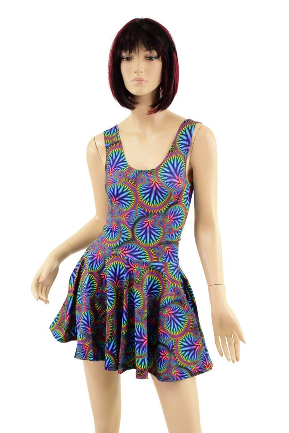 Radioactive Fit and Flare Pocket Romper - Coquetry Clothing