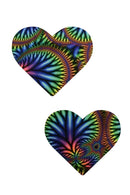 Radioactive Heart Pasties - Coquetry Clothing