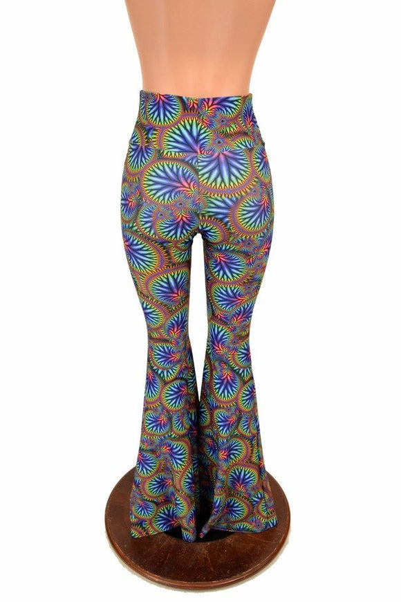 Radioactive High Waist Solar Flares - Coquetry Clothing