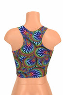 Radioactive Print Spandex Fabric - Coquetry Clothing