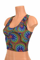 Radioactive Racerback Crop Top - Coquetry Clothing