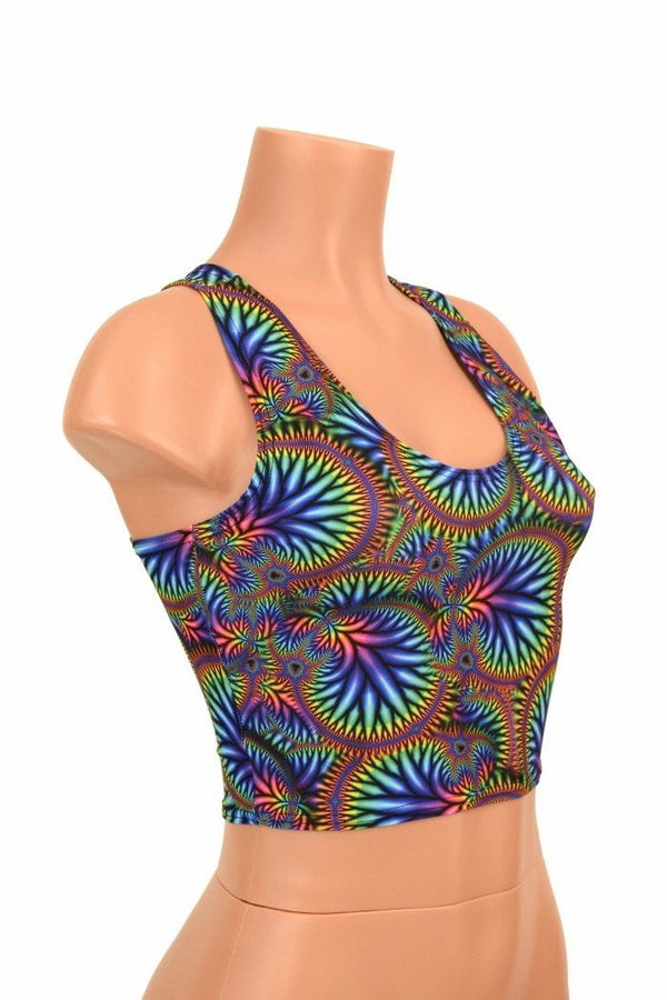 Radioactive Racerback Crop Top - 3