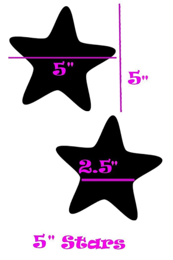 Radioactive Star Pasties - Coquetry Clothing