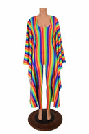 Rainbow and Flashbulb Batwing Catsuit - Coquetry Clothing