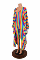 Rainbow and Flashbulb Batwing Catsuit - Coquetry Clothing