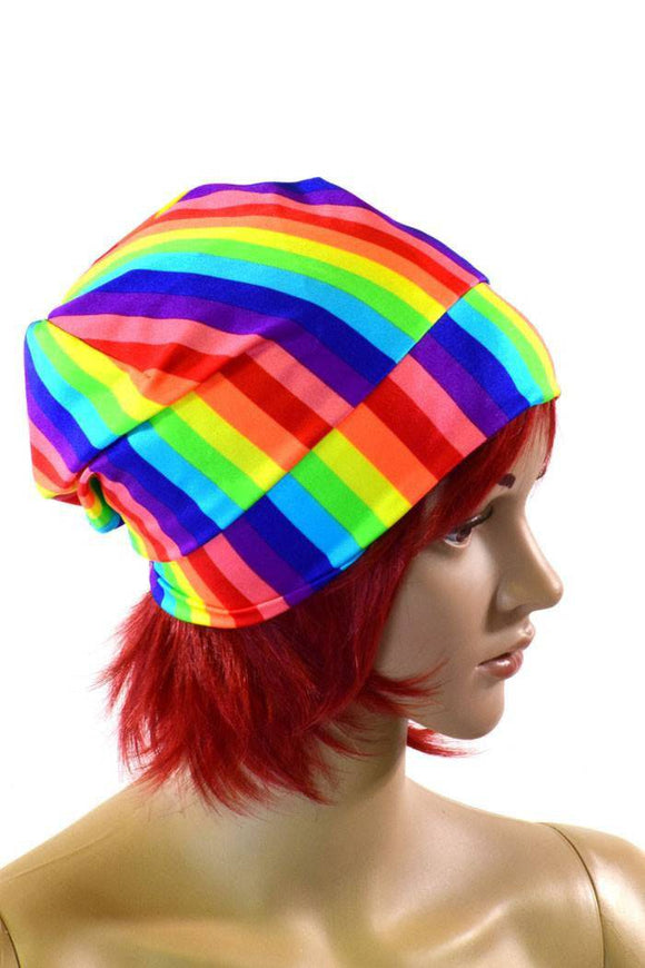 Rainbow Beanie - Coquetry Clothing