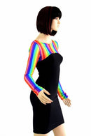 Rainbow Bolero Dance Sleeves - Coquetry Clothing