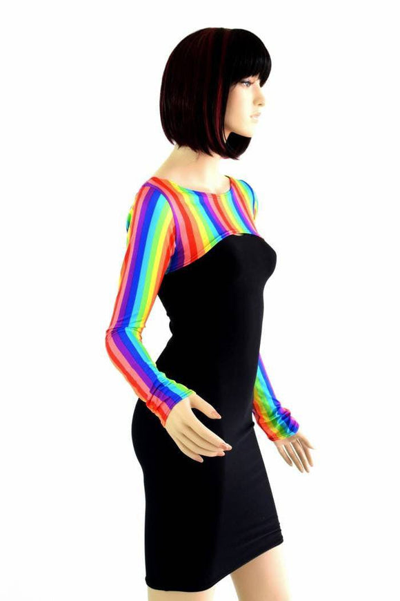 Rainbow Bolero Dance Sleeves - Coquetry Clothing