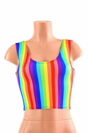 Rainbow Crop Tank - Coquetry Clothing