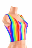 Rainbow Crop Tank - Coquetry Clothing