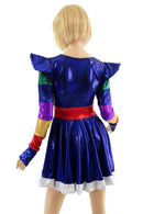 Rainbow Girl Skater Dress - Coquetry Clothing
